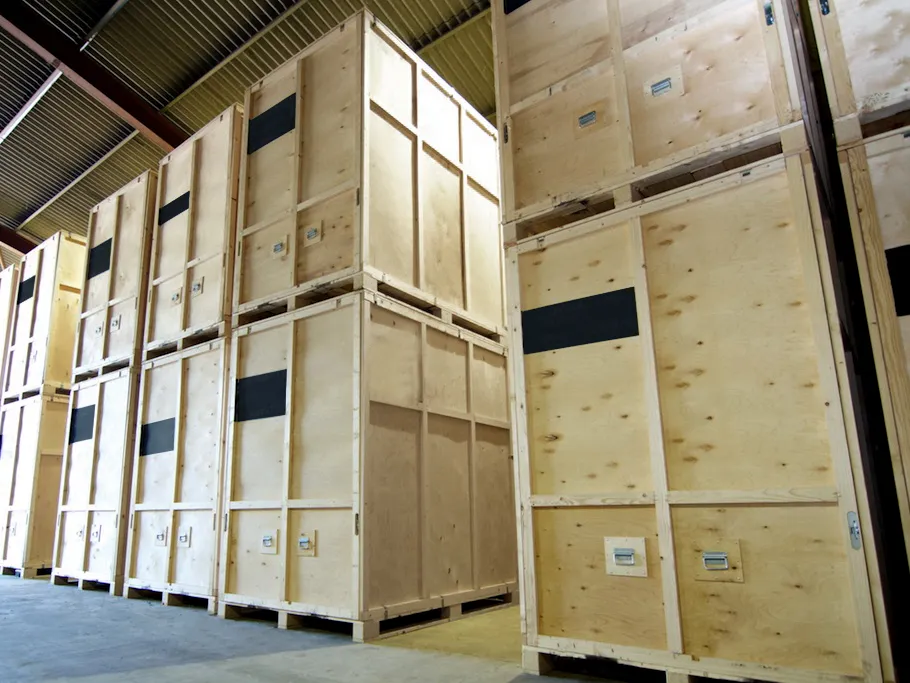 move-it-storage Boxes inside Move It's secure storage